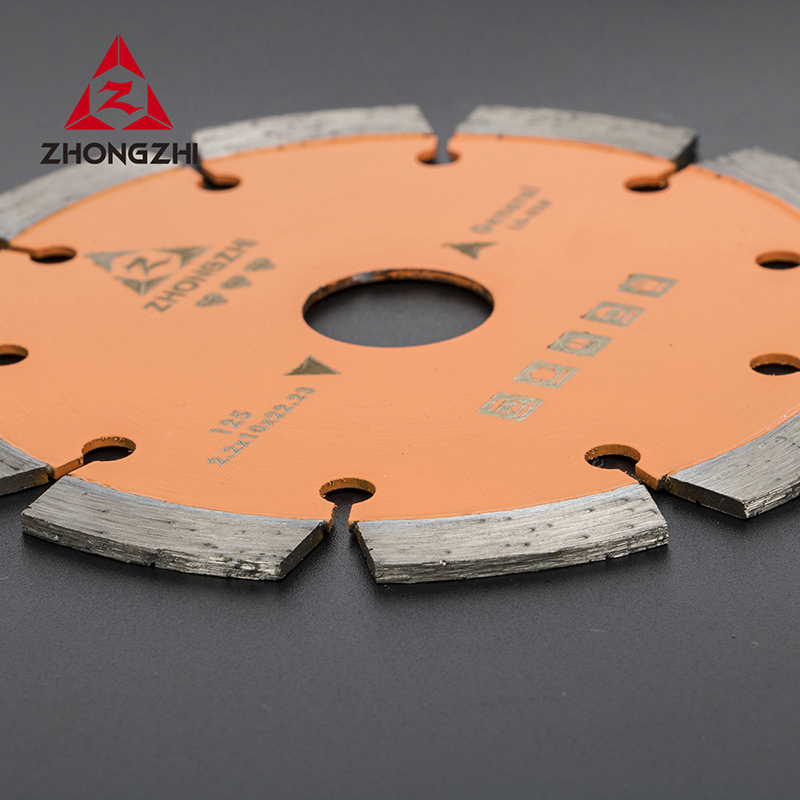 Disco de corte de 125 mm u otro tamaño Disco de sierra de diamante turbo húmedo de uso general para corte de piedra